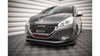 Splitter Peugeot 208 GTi I Front v.1 Gloss Black