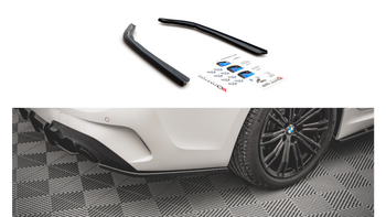 Splitter BMW 3 G20 G21 M-Pack Tył Boczne v.2 Gloss Black