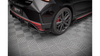 Splitter Hyundai I20 N III Rear Side Street Pro Black + Gloss Flaps