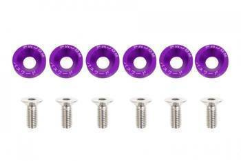 Decorative screws washers M8x1.25 15mm JDM Puprle