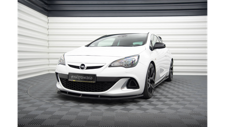 Splitter Opel Astra J OPC VXR przód v.1 Gloss Black