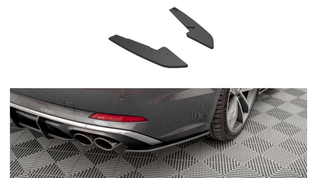 Splitter Audi S5 F5 Rear Side Street Pro Black