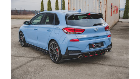 Dyfuzor Hyundai I30 III N Tył Racing Durability v.2 Black-Red