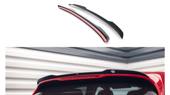 Spoiler Cap Porsche Macan I Facelift Gloss Black