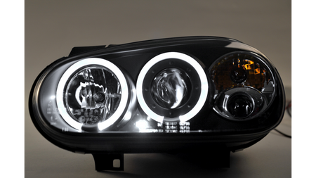 Lights Volkswagen Golf IV Front Black