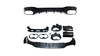 Diffuser Mercedes-Benz CLA C118 X118 Rear Gloss Black