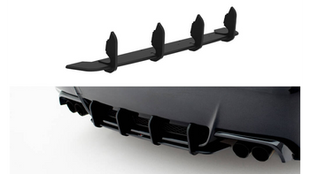 Dyfuzor Subaru Impreza WRX STI Mk3 Facelift Tył Street Pro Black-Red