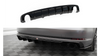 Diffuser Audi A4 S-line B9 Rear Valance Version with single exhaust tips