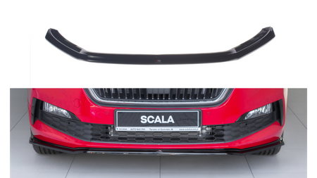 Splitter Skoda Scala Front v.3 Gloss Black