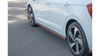 Diffuser Volkswagen Polo VI GTI Side Skirts Gloss Black