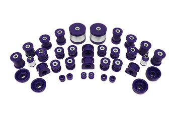 Set of suspension bushings - HONDA PRELUDE IV - 34PCs.