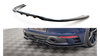 Central Rear Splitter (with vertical bars) V.1 Porsche 911 Carrera Aero / Carrera GTS 992 Gloss Black