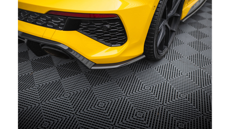 Splittery Audi RS3 8Y Tył Boczne Carbon