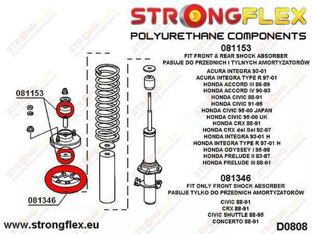 Front spring mount SPORT