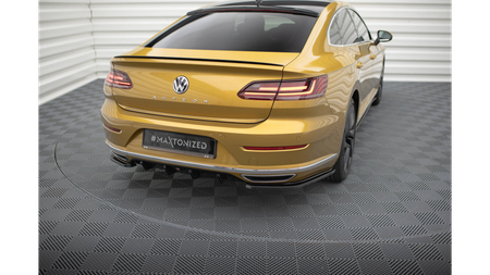 Diffuser Volkswagen Arteon R-Line Rear Gloss Black