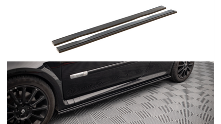 Diffuser Renault Clio III RS Side Skirts Gloss Black