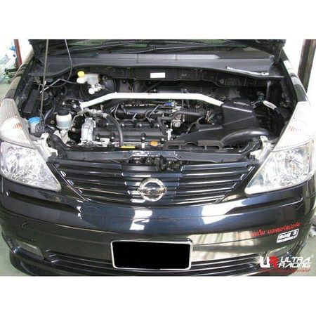 Nissan Serena C24 2.0 2WD 99-12 UltraRacing 2-point front upper Strutbar