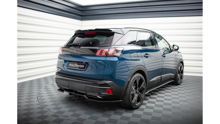 Splitter Peugeot 3008 GT-Line II Facelift Tył Środkowy z Dyfuzorem