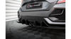 Splitter Honda Civic X Facelift Sport Tył Boczne Street Pro Black-Red