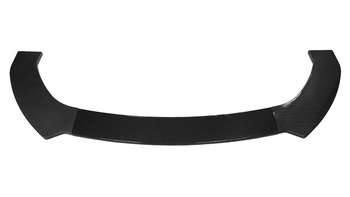 Universal front bumper splitter 3pcs. Carbon Look