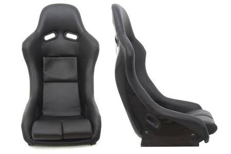 Racing seat GTR PVC Black