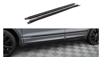 Diffuser Volkswagen Tiguan II Allspace Side Skirts Gloss Black