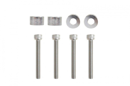 Decorative screws washers M6x1.0 45mm JDM Silver