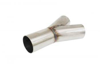 Exhaust tee 45st 51/63mm 304SS