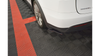 Splitter Tesla Model X Tył Boczne v.2 Gloss Black