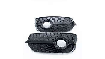 Fog Light Covers Audi Q3 8U Gloss Black