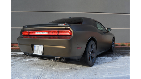 Splitter Dodge Challenger III SRT8 Rear Central without Diffuser Gloss Black