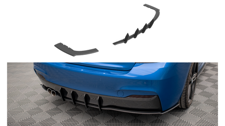 Diffuser BMW 2 F22 M-Pack Rear Street Pro Red