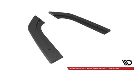 Splitter Audi RS3 8Y Rear Side Street Pro Black