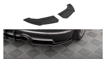 Splitter Audi TT 8S S-Line Tył Boczne Street Pro Black-Red