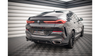 Splitter BMW X6 G06 M-Pack Rear Central with Diffuser v.2 Gloss Black