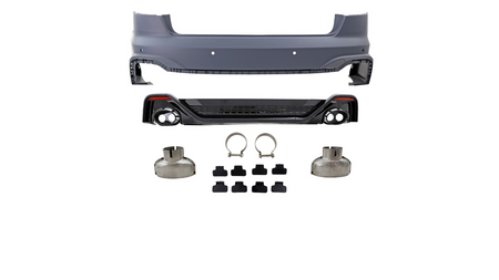 Zderzak  AUDI A4 B9 8W Facelift Tył SRA