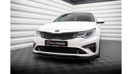 Splitter Kia Optima IV Facelift Front v.2 Gloss Black