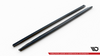Diffuser Audi RS6 C6 Side Skirts v.2 Gloss Black