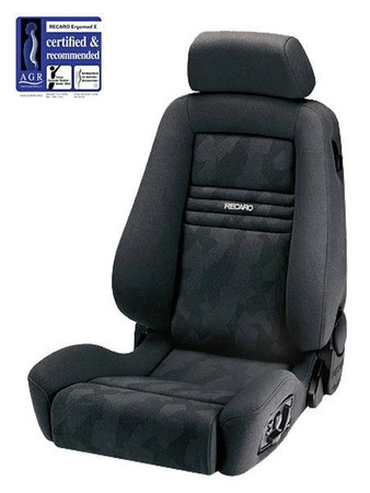 Racing Seat Recaro Ergomed E Clima Artista Black / Nardo Black