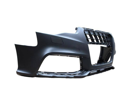 Zderzak przedni + Grill Czarny Audi A5 8T 13-16 RS5 Style