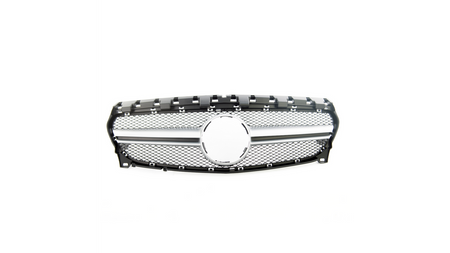 Grill Mercedes-Benz CLA C117, X117 Facelift Silver A-Type