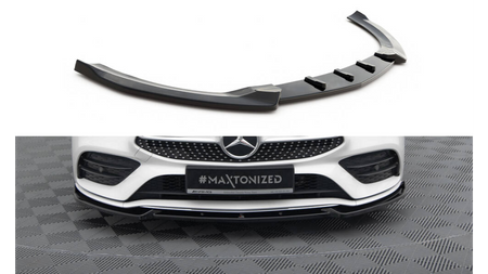 Splitter Mercedes-Benz CLA A35 AMG C118 Front v.2 Gloss Black