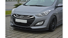 Splitter Hyundai i30 II Front Gloss Black