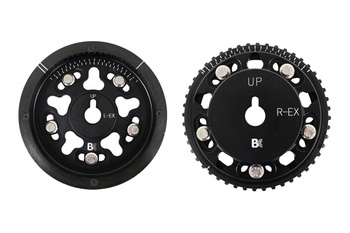 Brian Crower Adjustable Cam Gears - Black (Subaru Ej205 - Wrx / Ej257 - Sti) - Set/2 BC8860B-EX