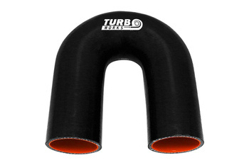 Elbow 180deg TurboWorks Pro Black 30mm