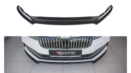 Splitter Skoda Superb III Facelift Front v.1 Gloss Black