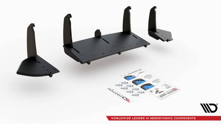 Diffuser Ford Focus III RS Rear Racing Durability Black