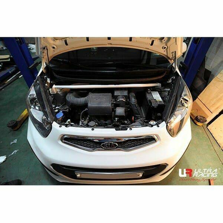 Kia Morning TA 1.0 2WD 11-17 UltraRacing 2-point front upper Strutbar