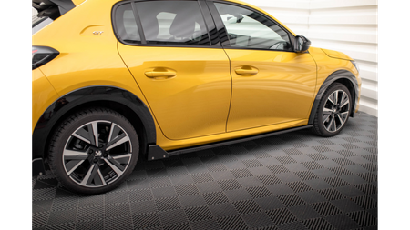 Dokładka Peugeot 208 GT II Progi + Flaps Gloss Black