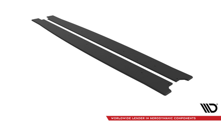 Side Skirts Cupra Formentor Mk1 Facelift Street Pro Black-Red